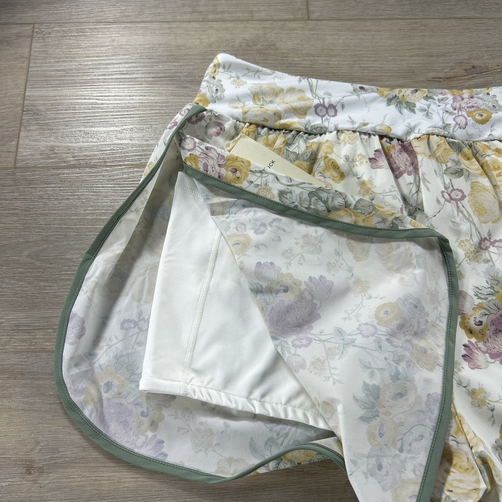 NWT Tuckernuck Sport XL Floral Chintz Jogging Shorts Athletic Lined Stretch - Picture 4 of 11